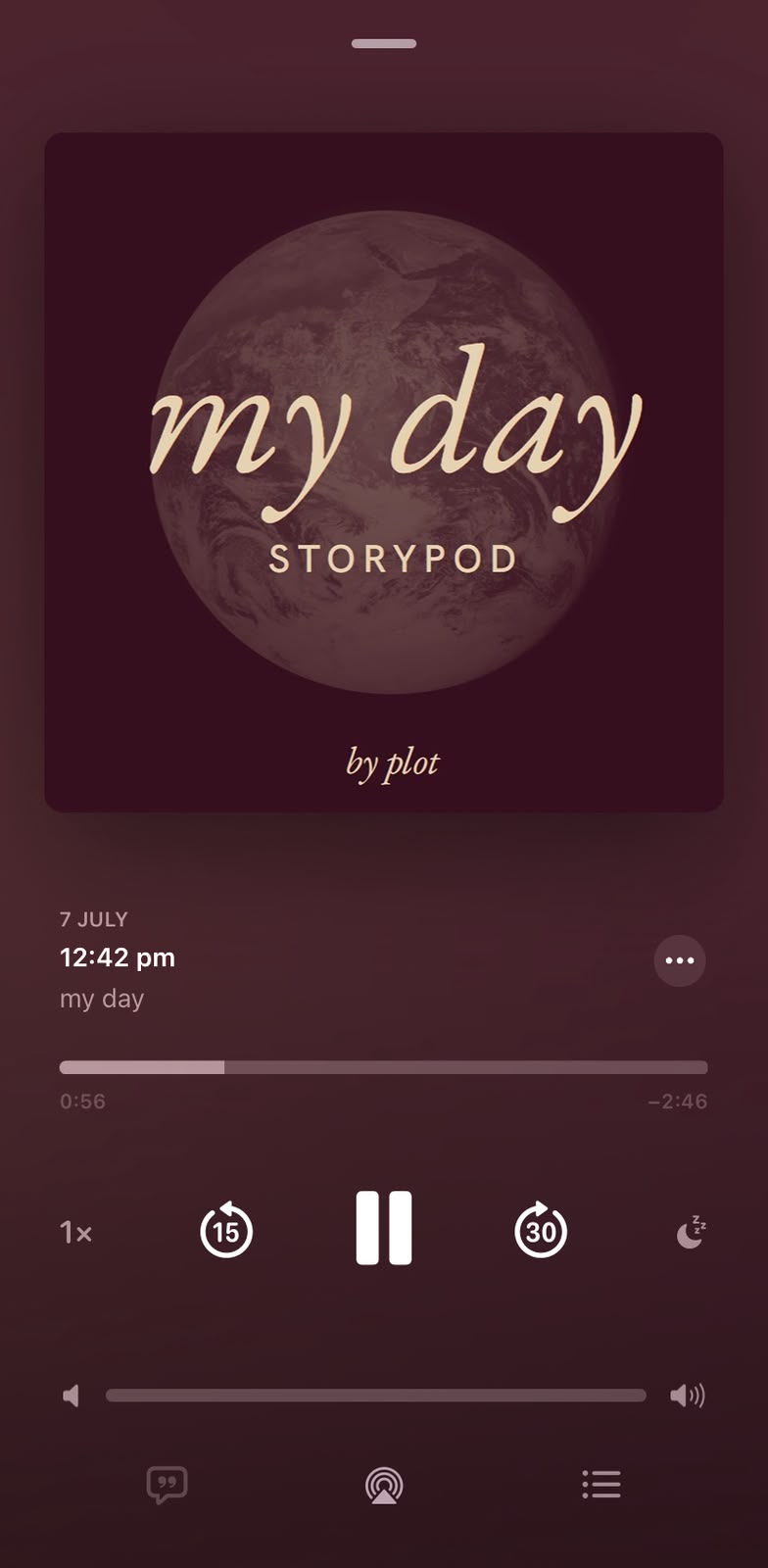 Storypod in your podcast app